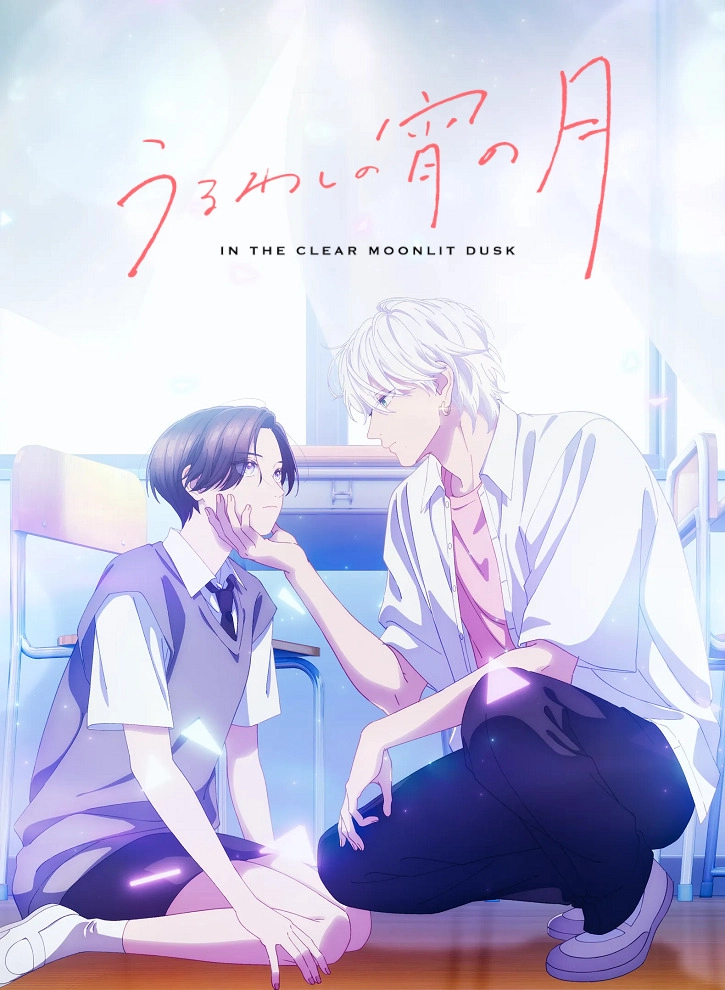 Аниме Прекрасная вечерняя луна постер